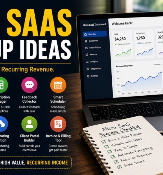 Micro SaaS Startup Ideas