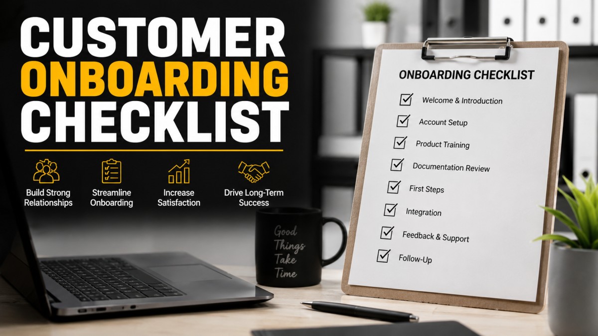 Customer Onboarding Checklist