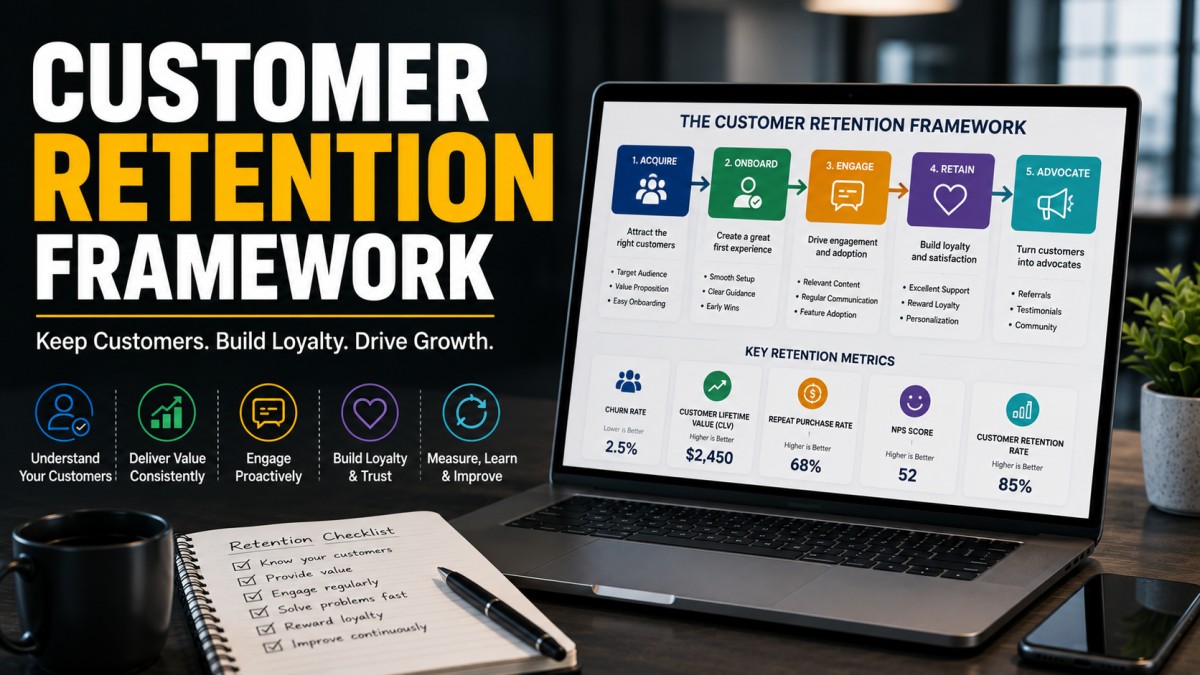 Customer Retention Framework: Complete Guide to Keeping Customers Longer in 2026 41 Customer Retention Framework