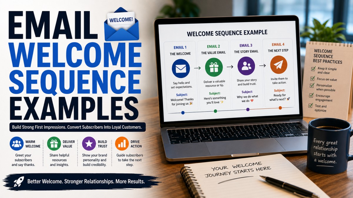 Email Welcome Sequence Examples: Complete Guide to Build High-Converting Welcome Emails in 2026 41 Email Welcome Sequence Examples